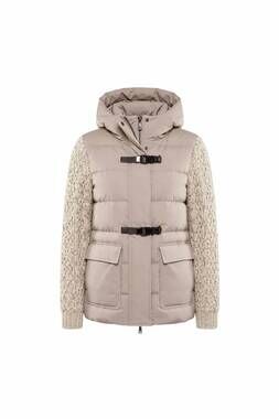 NEW MOORER women's down jacket in beige